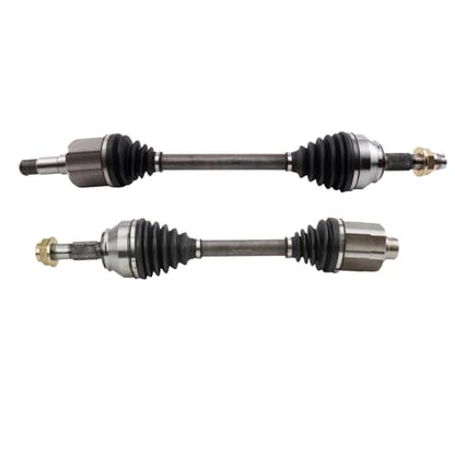 TRQ Front 2 Piece CV Axle Shaft Assembly Set - style: CSA36524