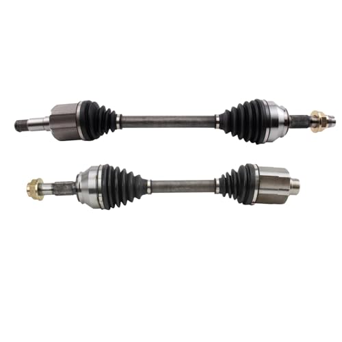 TRQ Front 2 Piece CV Axle Shaft Assembly Set - style: CSA36524