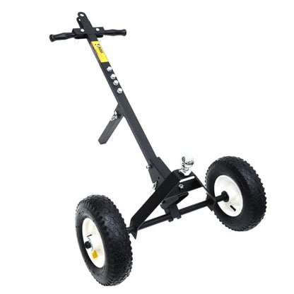 MaxxHaul 70881 Dual-Pull Trailer Dolly with 12" All Terrain Knobby Tires and 1-7/8" Hitch Ball - 600 lbs Capacity - style: Dual-Pull, 600lb dolly