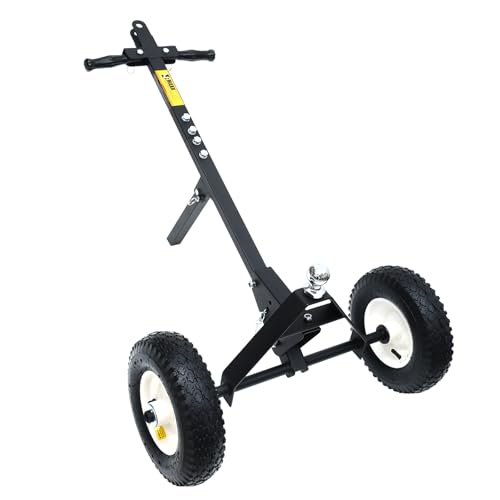 MaxxHaul 70881 Dual-Pull Trailer Dolly with 12" All Terrain Knobby Tires and 1-7/8" Hitch Ball - 600 lbs Capacity - style: Dual-Pull, 600lb dolly
