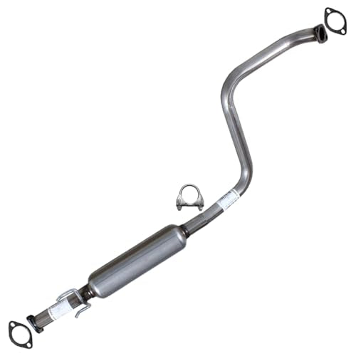 Northeastern Exhaust | 409-Grade Stainless Steel Exhaust Resonator Pipe Compatible with Chevrolet Aveo 2009-2011 1.6L | Free Clamps and Gaskets Included
