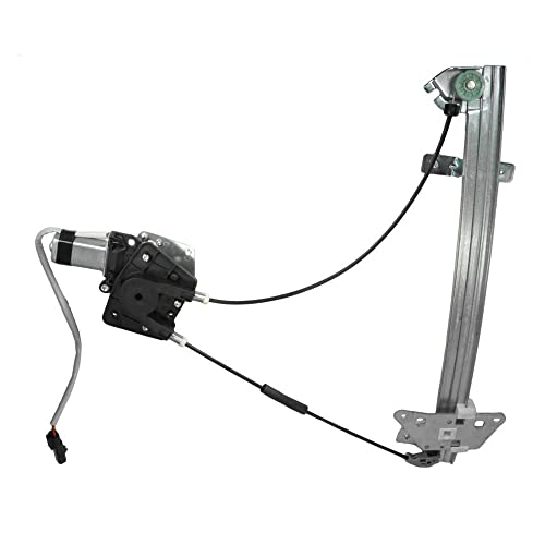 TRQ Front Right Power Window Regulator & Motor Assembly Passenger Side - style: WRA51151