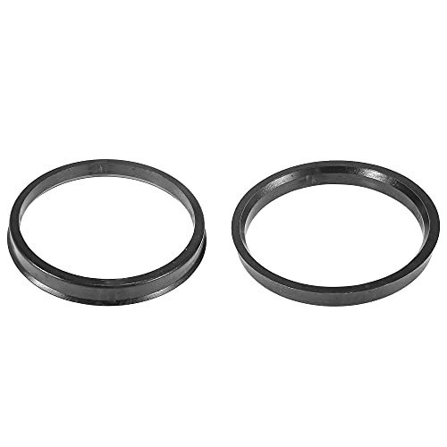 X AUTOHAUX 4pcs Plastic 78.1mm to 87.1mm Hub Centric Rings Wheel Spacer - size: 87.1mm
