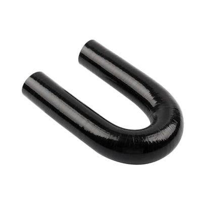180 Degree Coupler U Bend Shape Elbow Silicone Hose Pipe ID 3/4"(19mm) Thicknesses 4-ply(5.4mm) Reinforced for engine turbo Air intake boots coupling intercooler throttle body Industrial tube - size: ID19