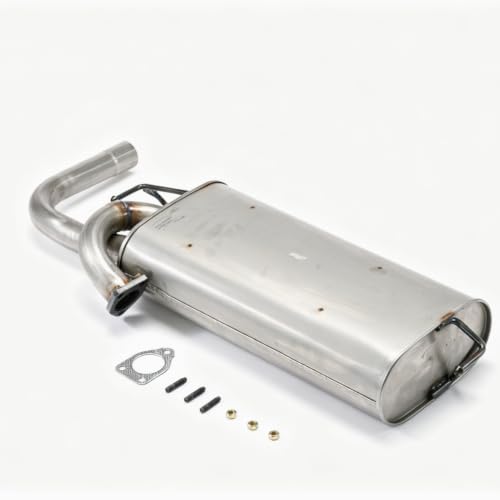 E36H Rear Exhaust Muffler for 11-19 Mitsubishi Outlander Sport 2.0L/2.4L - size: Mitsubishi Outlander 2011-2019
