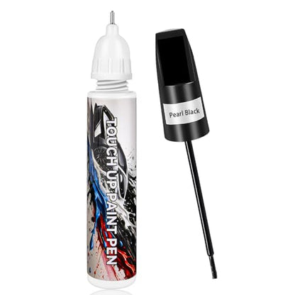Pearl Black Touch Up Paint for Cars, Car Paint Scratch Repair, Auto Paint Repair Pen, Automotive Scratch Remover, Professional Seamless Coverage, Color Accurate, Long lasting Adhension, Fast Drying - color: Universal Pearl Black