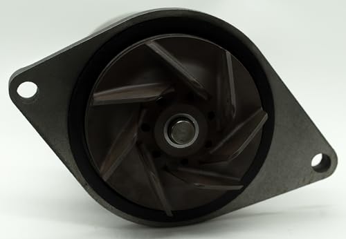Direct Fit A77703 Water Pump for Case - Diesel Tractor - Coolant Pump with Pulley and Gasket (O-Ring) - Primed, Painted - Meets or Exceeds OEM Spec