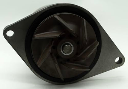 Direct Fit A77703 Water Pump for Case - Diesel Tractor - Coolant Pump with Pulley and Gasket (O-Ring) - Primed, Painted - Meets or Exceeds OEM Spec