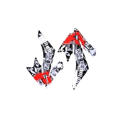 Complete Graphics Decals Stickers Kit for CRF50 XR50 CRF 50 XR 50 Plastics Fairing SDG SSR 107 110 125CC Thumpstar Atomik Dirt Pit Bikes Motorcycle SSR110 SSR125 Coolster (KWTG010) - color: Kwtg010