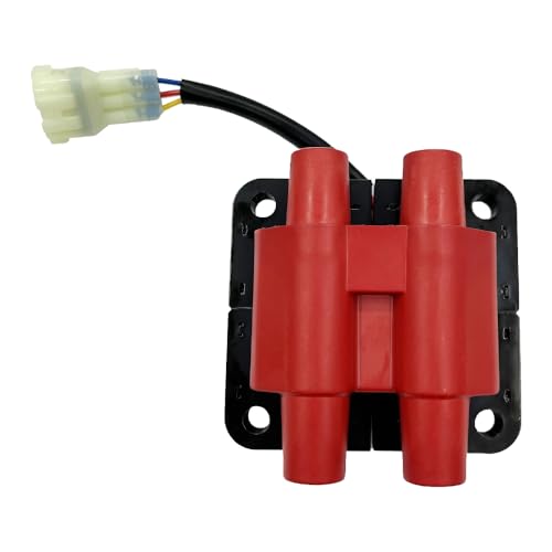 Performance JDM Ignition Coil Pack Set Of 1 Compatible With Subaru Forester Impreza Legacy 2.2 2.5 H4 Replacement For 22433-AA240 22433-AA370 UF159