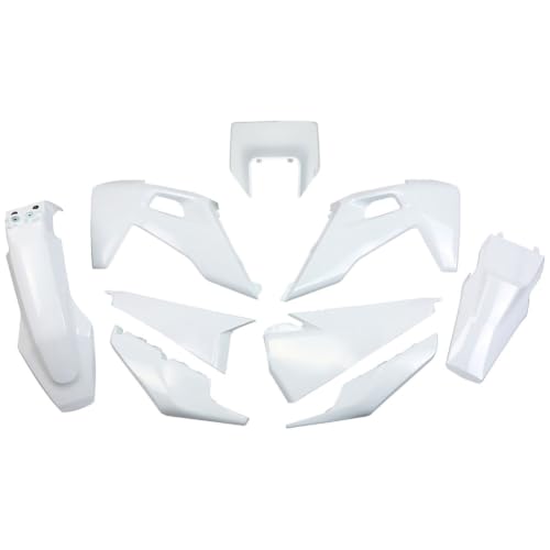 UFO PLAST Complete Plastic Kit Compatible with Husqvarna TE 150/250/300/FE 350 S/501 S 2020-2023/FE 350/501 2020-2022/FE 450 2023 (Original 22 HUKIT623@999W) - color: Original 22 HUKIT623@999W