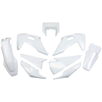 UFO PLAST Complete Plastic Kit Compatible with Husqvarna TE 150/250/300/FE 350 S/501 S 2020-2023/FE 350/501 2020-2022/FE 450 2023 (Original 22 HUKIT623@999W) - color: Original 22 HUKIT623@999W