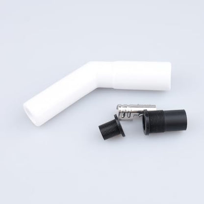 AC PERFORMANCE 45 Degree Ceramic Spark Plug Boot Kit White - color: White, size: 45 Degree - 1PC
