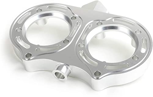 Cylinder Head Cool Head for Yamaha Banshee 350 YFZ350 1987-2006 (Silver) - color: Silver