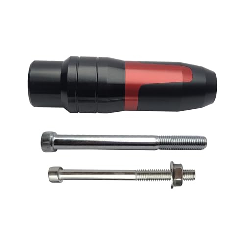 Motorcycle Frame Sliders Rear Crash Bar Falling Protector Red - color: Red