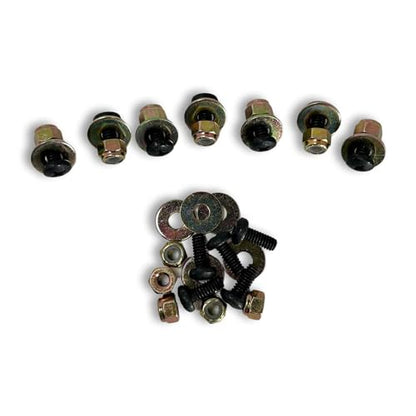 Fender Bolt Nut and Washer Set Replacement for Polaris Sportsman Magnum Trail Boss (12 Pack) – 7512282 7542122 7555859