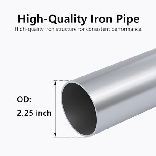 A-KARCK Mild Steel Mandrel Bends 16 Pcs, 2.25 Inches DIY Custom Exhaust Tubing Pipe Straight & U-Bend Kit, Universal Fit - size: 2.25 inch 16 piece Kit, style: Mild Steel