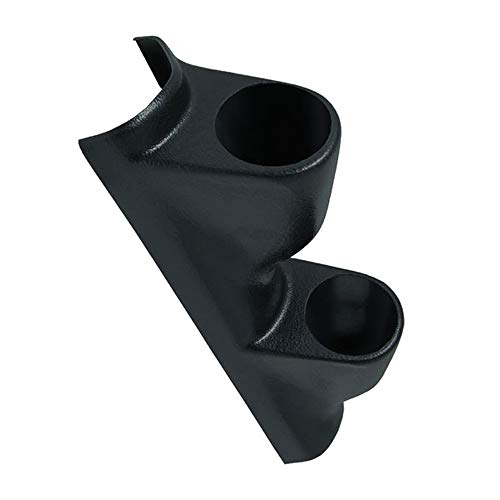 GlowShift Black Dual Pillar Gauge Pod Fits Chevy C/K GMC Sierra 1988-1994