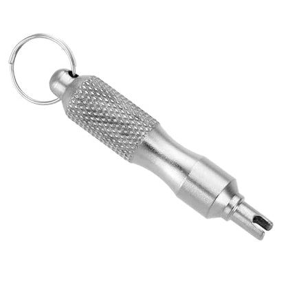Trinkrittey Valve Core Removal Tool, Valve Stem Core Remover Stainless Steel Valve Core Remover Tire Valve Stem Tool for Automotive Car Bicycle Motorcycle Tire Repair Install