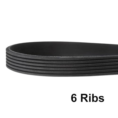 uxcell 6K785/6PK1995 Serpentine Belt 6 Ribs 1995mm Length x 21mm Width x 5mm Height, EPDM Poly V Belt, Multi Wedge Micro V Belt for Vehicle - size: 6PK1995