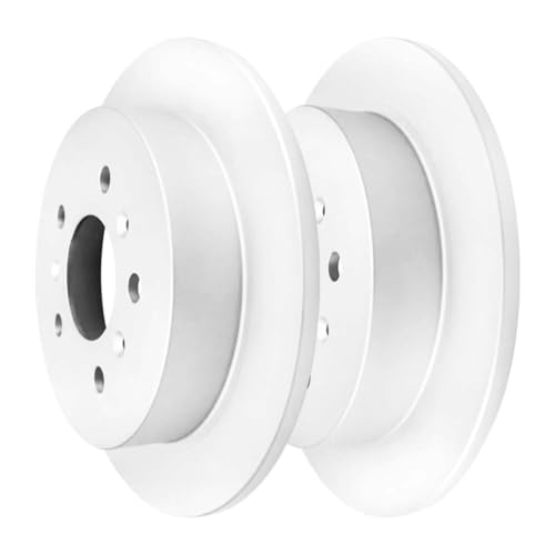 AutoShack Front & Rear Coated Rotors & Premium Pads for Chevy Impala 2010 - style: ArmorStop & Premium Pad