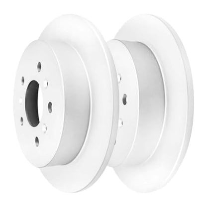 AutoShack Front & Rear Coated Rotors & Premium Pads for Chevy Impala 2010 - style: ArmorStop & Premium Pad