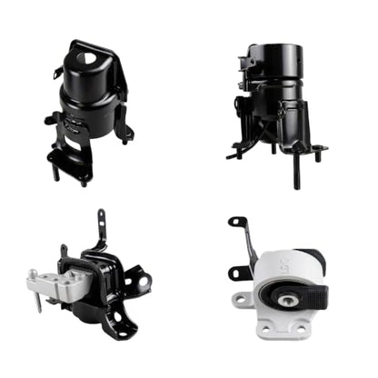 4PC Engine & Transmission Mount Set for 2019-2020 Toyota RAV4 2.5L L4 Auto - size: 2019-2020 Toyota RAV4 2.5L L4 Auto