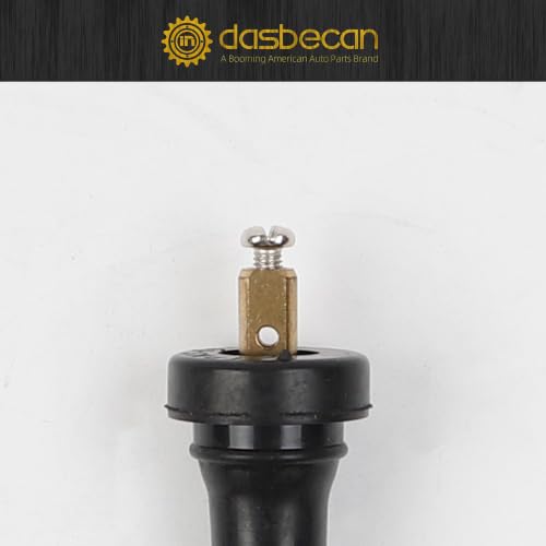 Dasbecan 100pcs 17-20008 TPMS Snap-in Tire Pressure Sensor Valve Stem