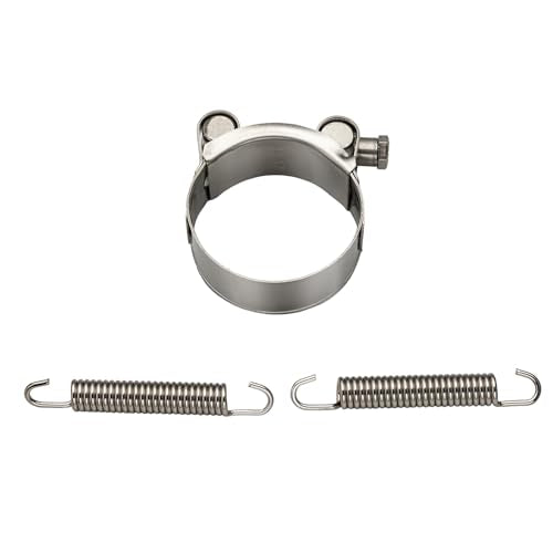 Xintre Motorcycle Exhaust Mid Pipe Compatible with Kawasaki Ninja 400 500 - size: 2018-2024
