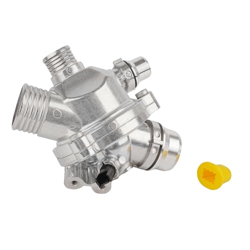 Tykick Aluminum Engine Coolant Thermostat Housing Assembly for BMW 128i 135i 325i 325xi 328i 328xi 330i 330xi 335i 335is 335xi 525i 525xi 528i 530i 530xi 535i 535xi X3 Z4 2006-2016 Replace 11537549476