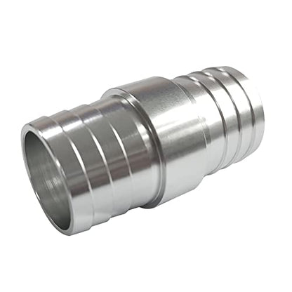 1-1/2" Aluminum Hose Barb Repair Fitting with 1/8" NPT Port 1 pcs - size: 1-1/2"x1-1/2" with 1/8"NPT port