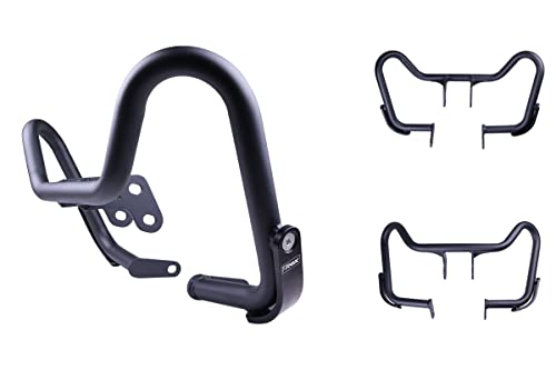 T-Rex Racing Engine Guard Crash Cages Compatible with Kawasaki KLX250 / KLX300 - Version 2 (Black)
