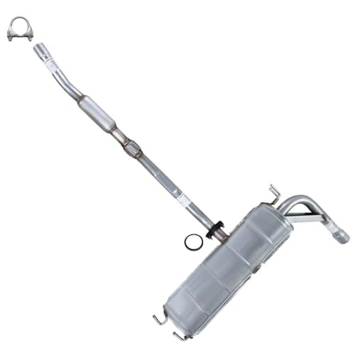 Exhaust Resonator Pipe and Muffler Assembly for Toyota Rav4 2004-2005 2.4L