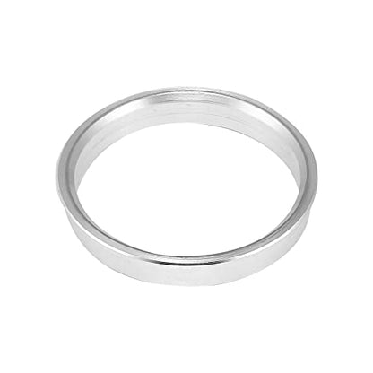 X AUTOHAUX 4pcs OD 63.4mm to ID 57.1mm Aluminum Alloy Hub Centric Rings