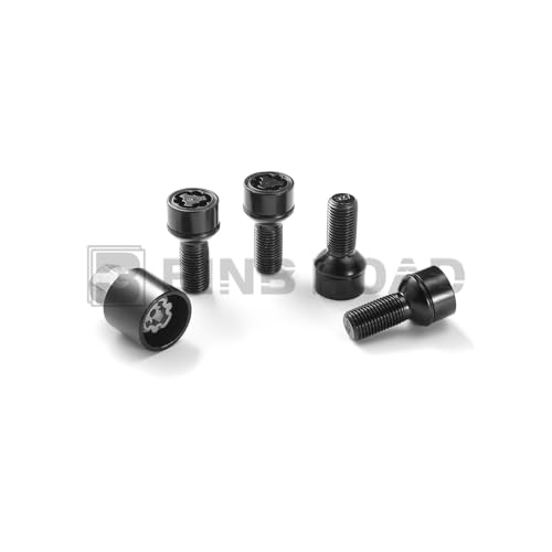 Lockable Wheel Bolt Rim Locks Compatible with Mercedes-Benz C300 E400 CLA250 CLS400 GLA250 SL450 SLC300 (Replaces 0019901607 A0019901607) - color: Short Screw
