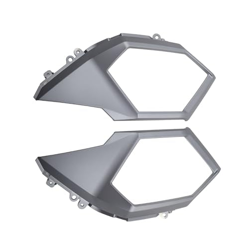 Mokuo Motorcycle Fairing Kits Compatible with Honda Grom MSX 125 2017-2020,Black Color - style: Black