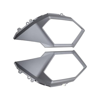 Mokuo Motorcycle Fairing Kits Compatible with Honda Grom MSX 125 2017-2020,Black Color - style: Black
