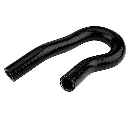 9pcs Silicone Auto Radiator Hose Kit, Coolant Pipe Car Radiator Hoses for D15 D16 SOHC EG/EK 1992-2000 (Black)