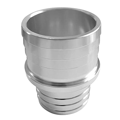 1-1/4" to 1-1/2" Aluminum Hose Barb Coupler Repair Fitting 1 Pcs - size: 1-1/4"-1-1/2"