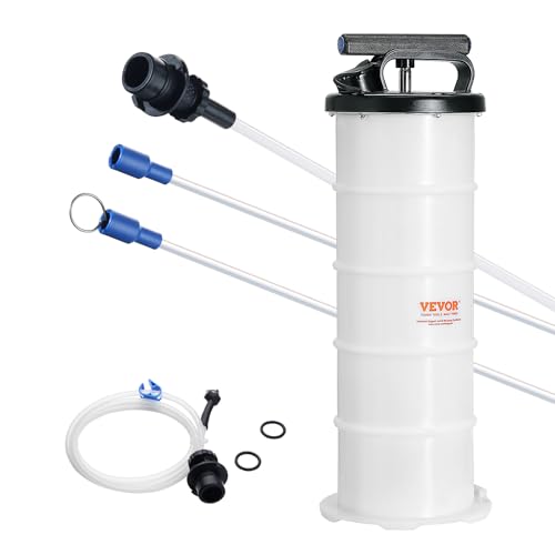 VEVOR 6.5L Manual Oil Extractor Pump, Fluid Extractor Pump for Automotive - style: 6.5L Manual