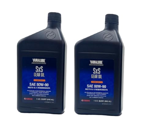 Yamaha Yamalube Side-by-Side Gear Oil- (Qty 2) 32 Ounce, #ACC-GROIL-G5-QT
