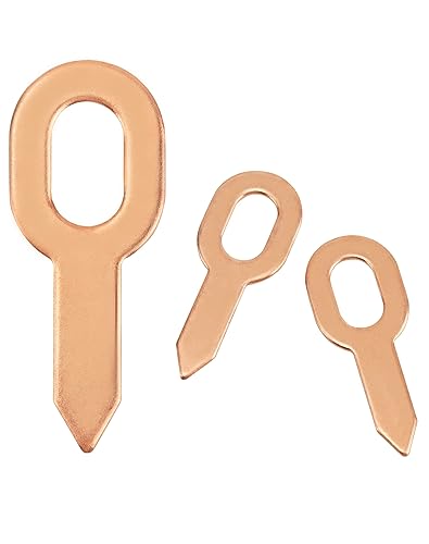 QWORK Dent Puller Rings, 100 Pcs Dent Pulling Straight Washer, Metal Shrink Repair Tool for Panel Welder Spot Welding Machine Consumables