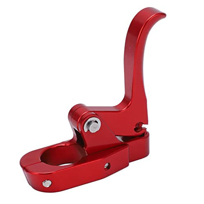 Throttle Thumb Assembly, CNC Finger Throttle Clutch Lever, ATV Throttle Lever Thumb Controller Replacement for Dirt Bike ATV Quad (Red)