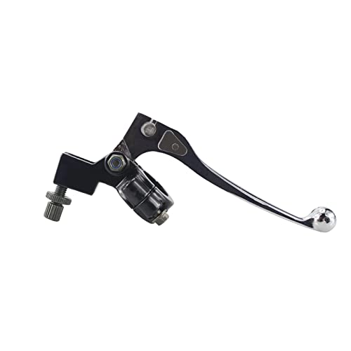 22mm 7/8" Left Universal Motorcycle Folding Brake Clutch Lever - color: Silver