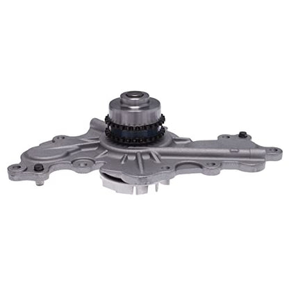 AUQDD AW6348 Water Pump Kit (W/Double-Row Sprocket;For 3.5L/3.7L) Fit For 2012-2018 Ford Edge Flex Explorer Taurus /2013-2016 Lincoln MKS MKZ,12-18 MKT MKX (Replace # 252-955 19326227 AA5Z8501C) - size: AW6348
