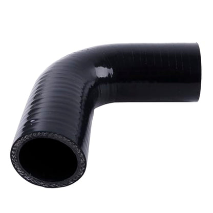 1.38" ID 90 Degree Elbow Silicone Coupler Reinforced Hose,4-Ply Turbo/Intercooler/Intake Piping Industrial Hydraulic (35mm) - size: 1.38"