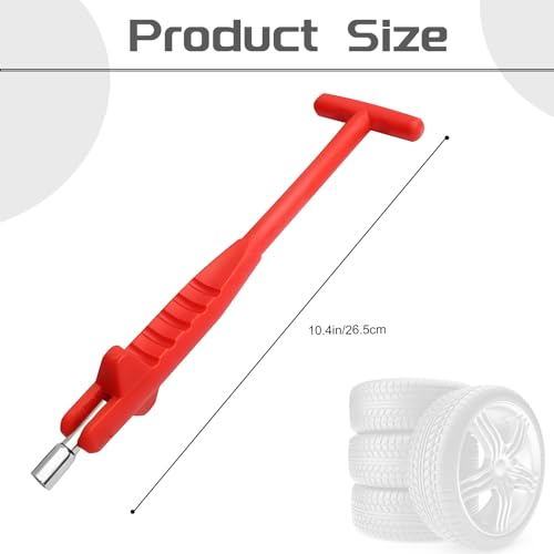 NTNEV Car Tire Valve Stem Puller, Automotive Tyre Valves Core Remover, No Scratch Repair Remover Extender Adapter, Vehicle Repair Accessories Universal for SUVs,Motorcycles,Trucks,Etc