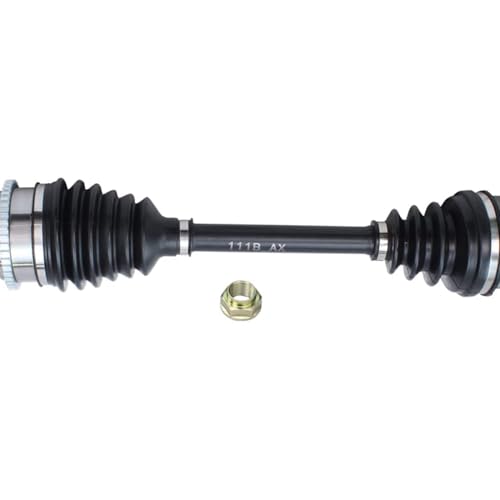 Detroit Axle - Front Right CV Axle for 06-12 Ford Fusion 03-08 Mazda 6 - size: 111B_AX-NEW/Single