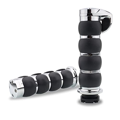 TSUNG Handlebar Grips 1 Inch Motorcycle 25MM Throttle Hand Grip - style: Classic