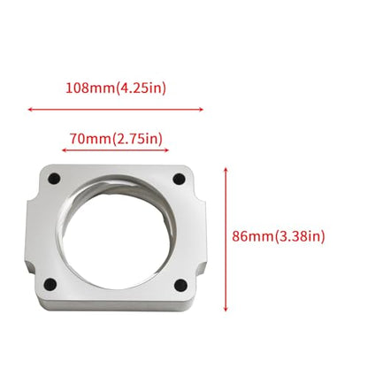 Throttle Body Spacer Replacemnt Compatible with Ford F-150 Mustang Expedition Lincoln 4.6L 5.4L